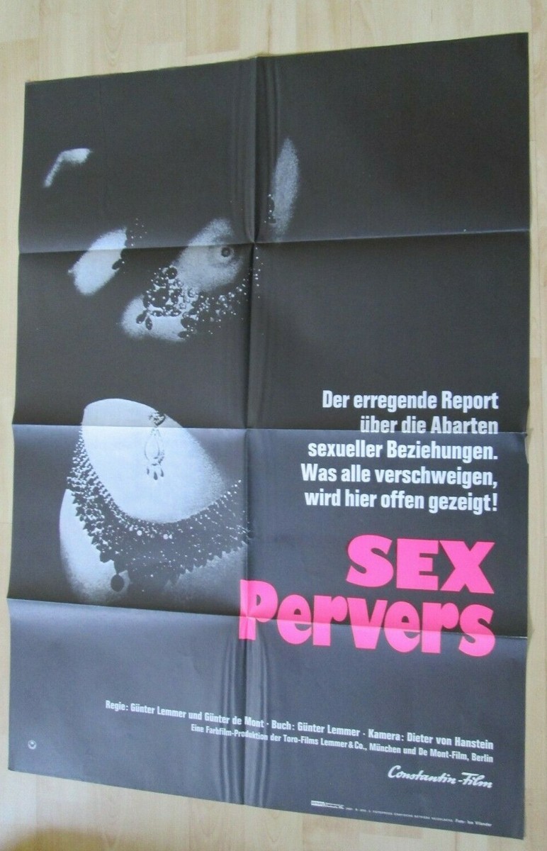 Filmplakat : Sex Pervers ( Gnter Lemmer , Dieter von Hanstein ) | eBay