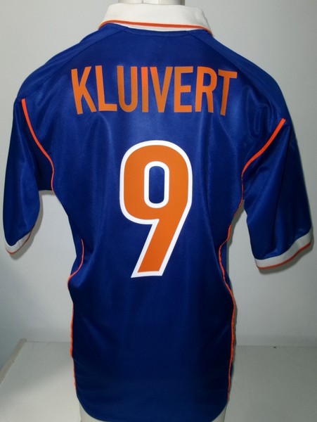 PAÍSES BAJOS auténtico. Nike Camiseta Mundial Francia 98 Camiseta Holanda 98-99 KLUIVERT