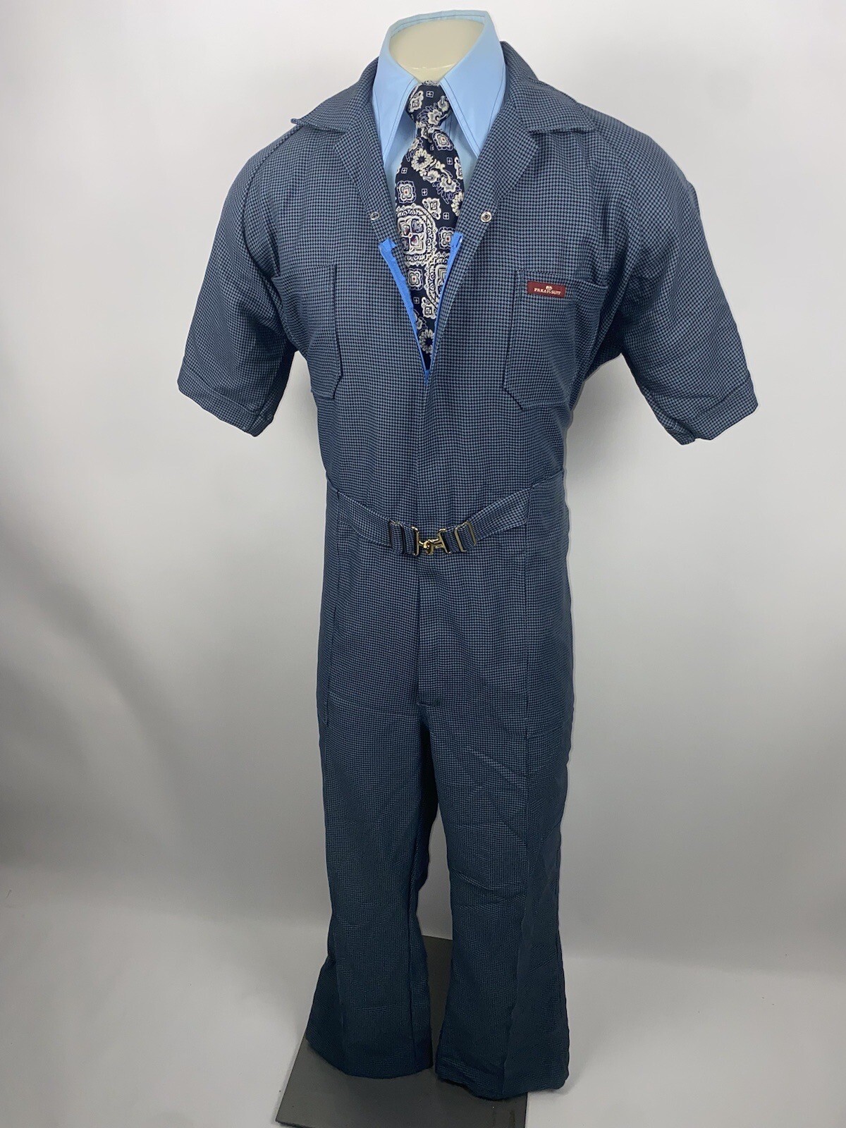 Mens Jumpsuit One Piece Leisure Jump suit ParaSuit Po… Gem