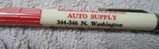 VINTAGE ADVERTISING PENCIL MORGAN-BULLEIGH AUTO SUPPLY WICHITA KANS