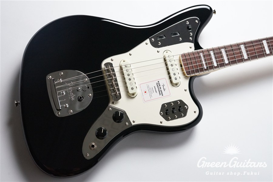 Fender Made in Japan Traditional Late 60s Jaguar Black with