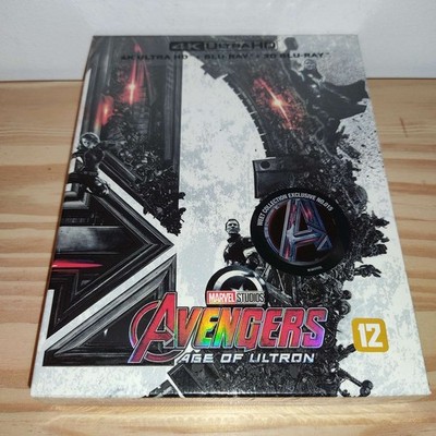 Avengers: Age of Ultron Full Slip STEELBOOK A1 - WeET Collection [4k + Blu-Ra...