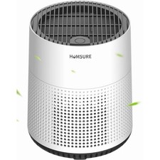 HUMSURE Air Purifier, Tabletop Covers up to 300 SF, 3 Stage Filter System, 3 Spd