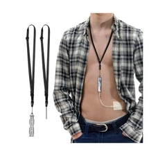 iGuerburn PD Catheter Holder for Baxter, Peritoneal Dialysis Catheter Showeri...