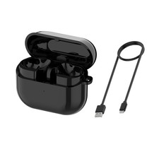 Black Charging Box w/ Cable For Samsung Galaxy Buds3 Pro SM-R630 Earphones mm