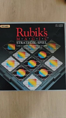 Matchbox - Rubiks Magic Strategie Spiel für 2 Spieler 8+ Gebraucht - Bild 1 von 4