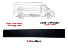 New Fits 2019-2025 Ram Promaster Sliding Door Molding Trim Right Local Pickup