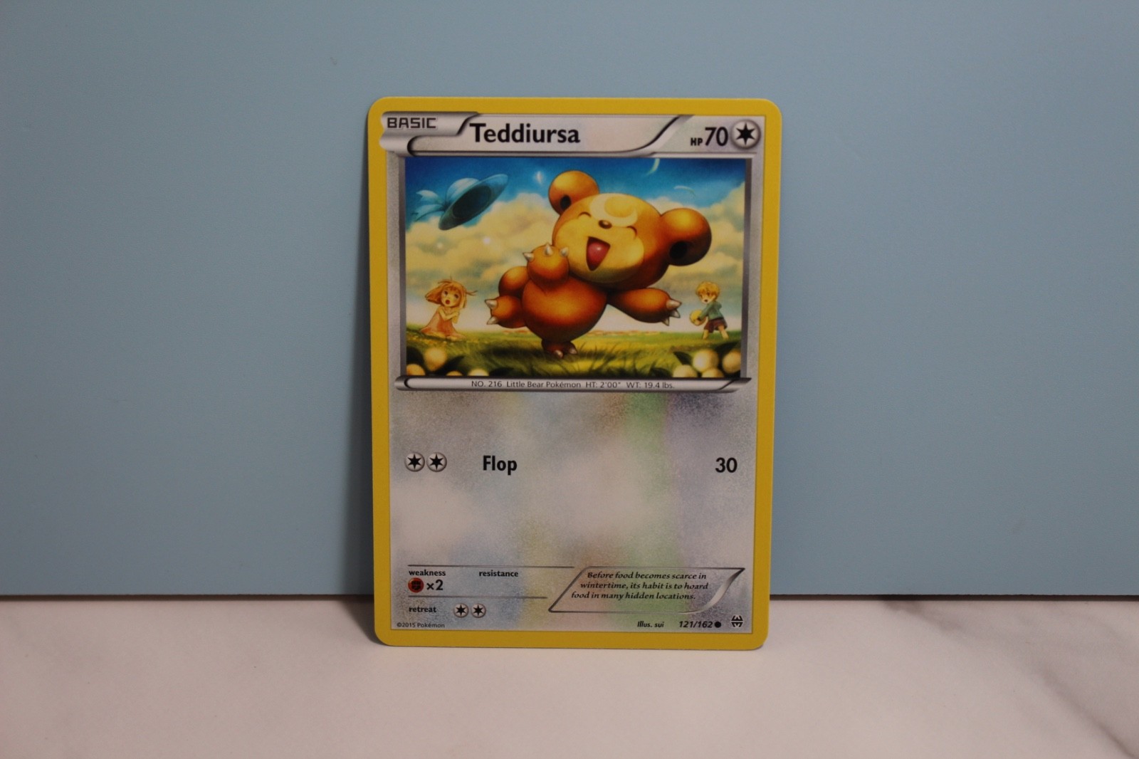Teddiursa 121/162 Pokemon TCG BREAKthrough Common - NM