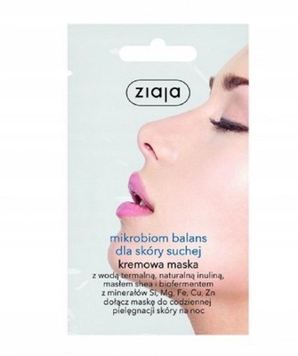 Ziaja Gesichtsmaske trocken, Mikrobiom-Balance 7ml