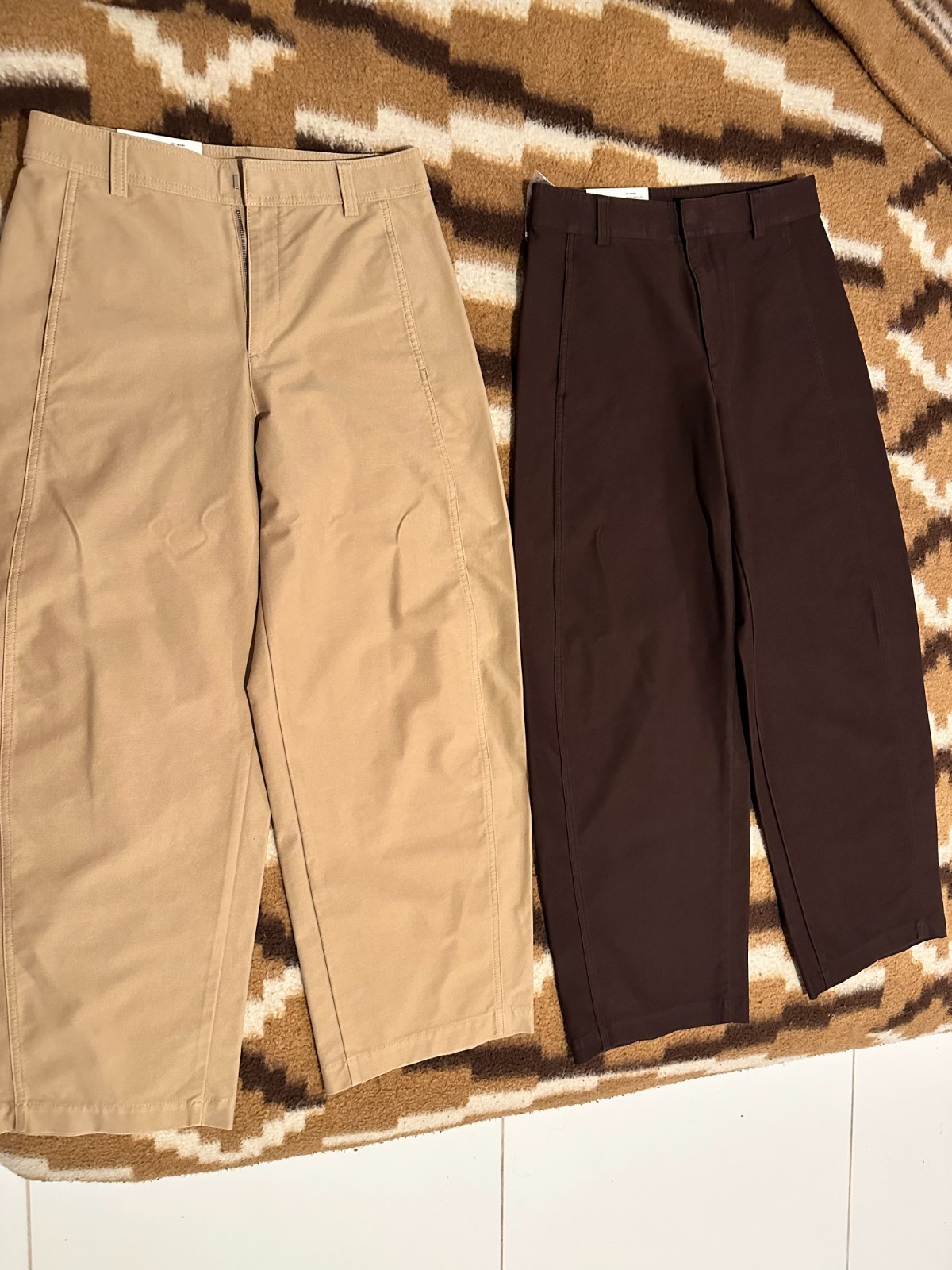 UNIQLO Jersey Barrel Silhouette -NEW- 2 Pair of Pants Women's -Size L thumbnail 15
