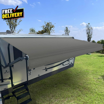 RV Awning Fabric Replacement Camper Awning Replacement  19.5 Oz 5-Layer Heavy...