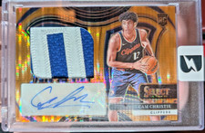 2024-25 Panini Select Cam Christie JRS-CHR  1/30 FOTL Orange Pulsar RC