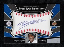 2004 Upper Deck Sweet Spot Signatures Miguel Tejada #SS-TE Auto 0u1n