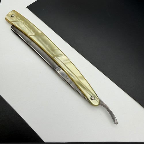 Rare Vintage W.R. Case and Sons "Lone Star" Straight Razor with Original Box - Picture 14 of 24