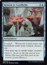 Retreat to Coralhelm BFZ 82 Normal English NM - MTG
