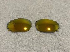 Oakley Jawbone/Racing Jacket Fire Iridium - LENSES ONLY - NICE