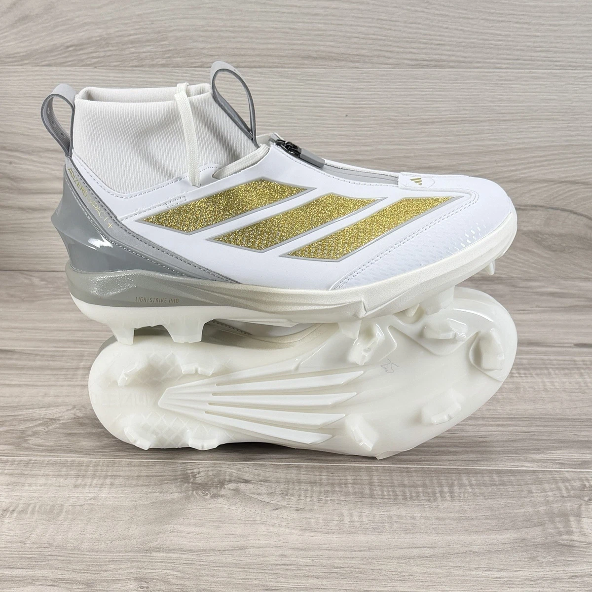 Adidas Adizero Impact+ 2.0 White Gold Metallic for sale | eBay