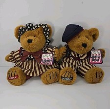 1999 Liberty Bears Americana Patriotic Plush DanDee Boy  Girl July 4th 14" H