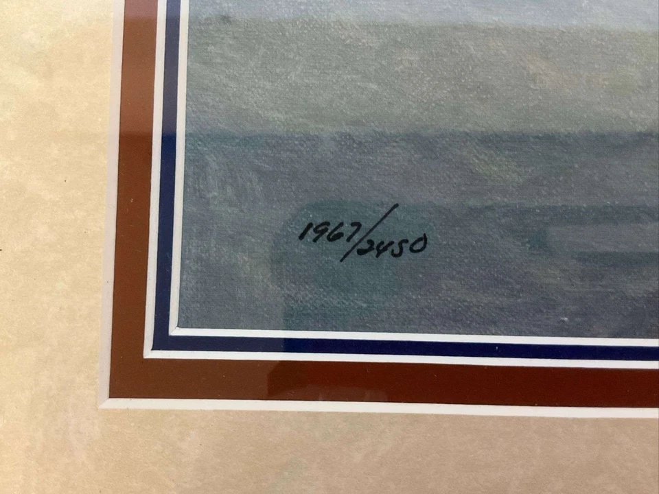 G. Harvey “Country Memories” edição limitada impressão 1967/2450 assinado e numerado - Imagem 2 de 4