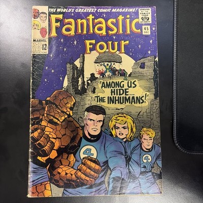 Fantastic Four #45 (Marvel Comics December 1965)
