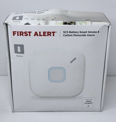 First Alert SC5 Smart Smoke & Carbon Monoxide CO Alarm Nest Protect 2026 | NEW