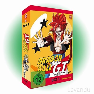 DVD DRAGONBALL GT - TV-Serie - Box 3 (Anime - Episoden 42-64) - 4 DVD s - NEU