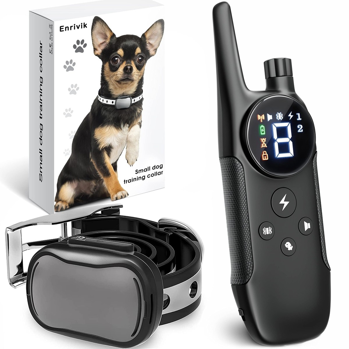 Extra Small Size Dog Training Collar with Remote for Small Dogs