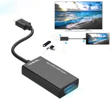 1080P Full HD Micro USB to HDMI HD TV AV TV Converter Adapter MHL Cable P P b