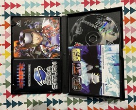 Sega Saturn Burning Rangers Video Game PAL Rare, Complete