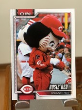 2026 Topps Series 1 Mascot Rosie Red Cincinnati Reds Insert