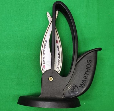 Warthog V-Sharp Knife Sharpener   Curve Model   Black