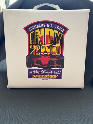 Indy 200 Walt Disney world Speedway Seat Cushions set of 2 (1-1998 & 1-1999)