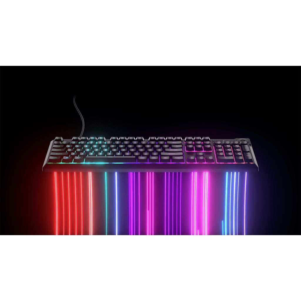 Teclado para juegos Corsair K55 CORE RGB 10 zonas RGB membrana gris reacondicionado certificado, imagen 10