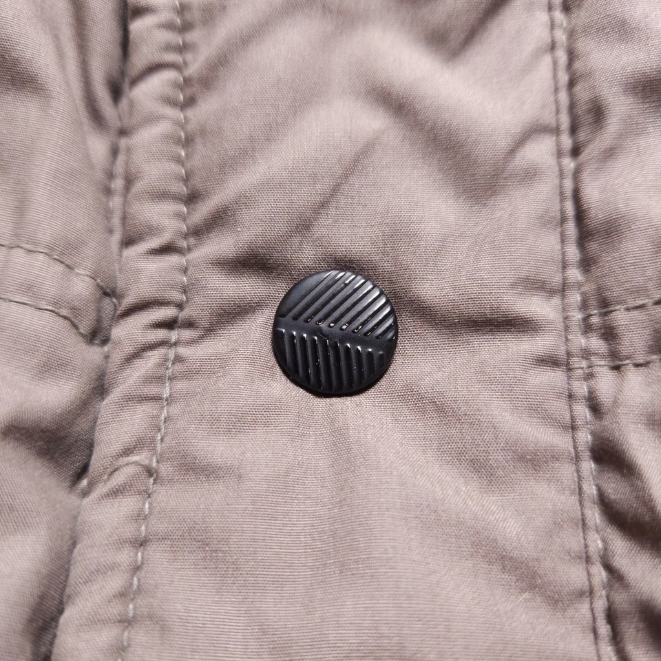 Abrigo Parka Largo De Colección The Company Store Mujer Talla XL Marrón Chaqueta de Invierno Foto 2 de 4