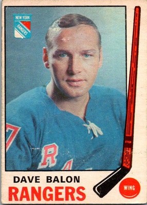 1969-70 O-Pee-Chee #191 Dave Balon