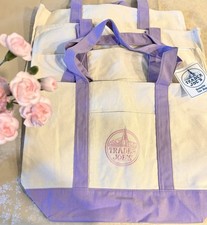 Trader Joe  s Large Lavender Tote Bag   Limited Edition  Brand New