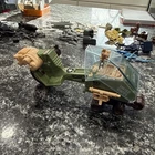 GI Joe L.C.V. RECON SLED vehicle 100% COMPLETE original LCV w periscope scope