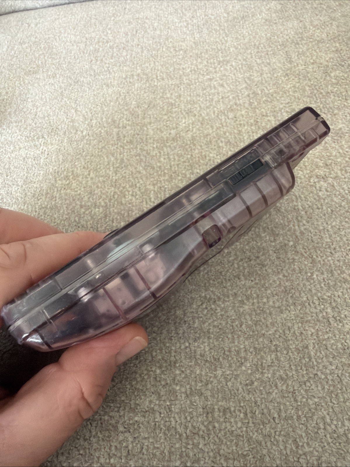 Nintendo Game Boy Color GBC IPS Mod Atomic Purple Nice Condition