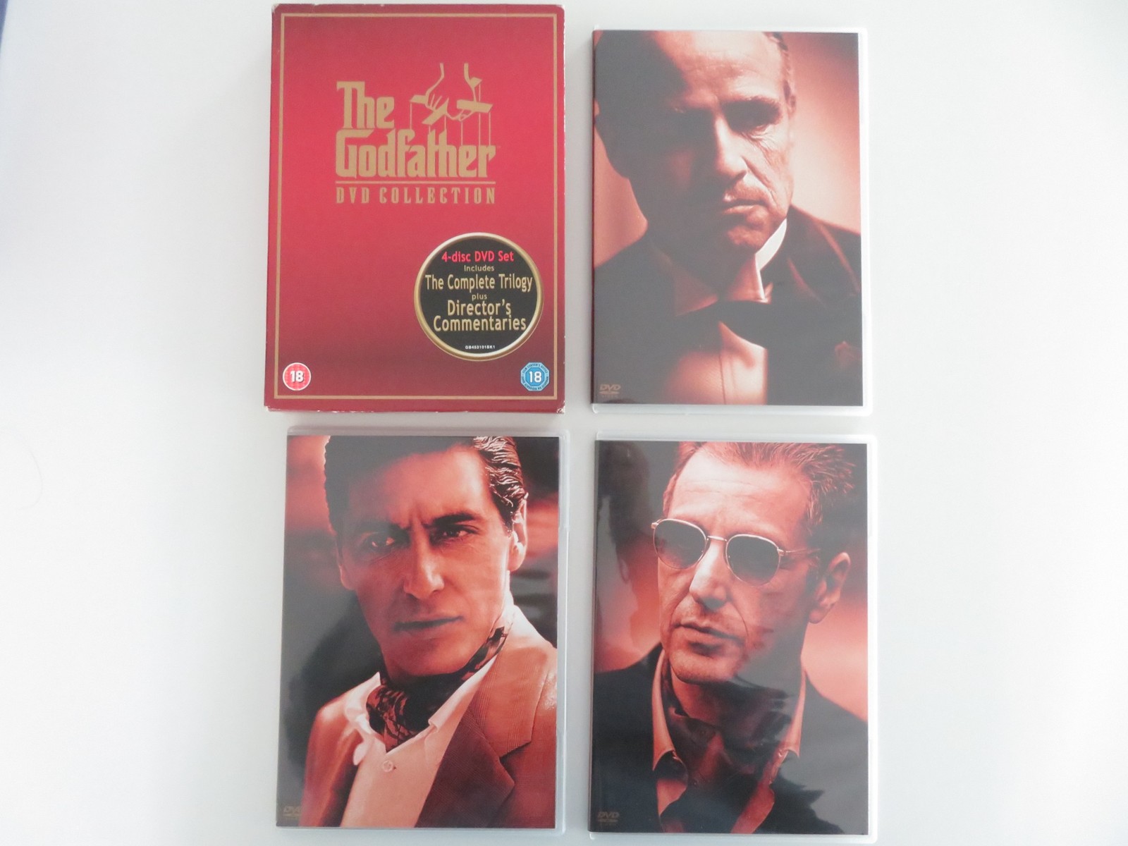 The Godfather DVD Collection - B  (DVD BoxSet) Brando Al Pacino 1972 Region 2