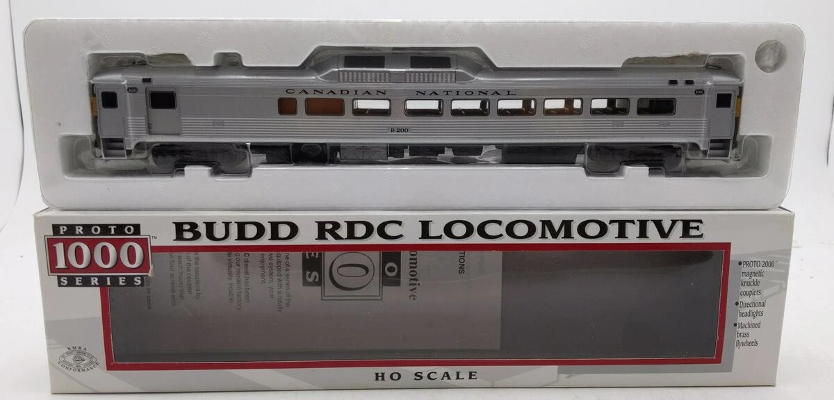 KATO N 1660001 - Autorail Budd RDC-1 Démonstrateur, échelle N 1/160, édition Limitée Avec éclairage, Neuf