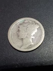 1919 10C Mercury Dime Ag 90 % Silver