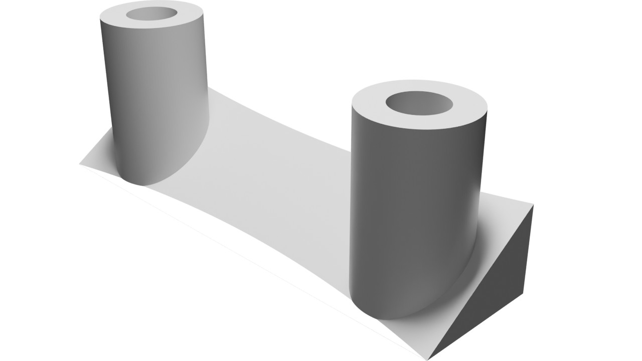 Ponte Parafango Riparazione per Xiaomi M365 Monopattino Elettrico Stampato 3D