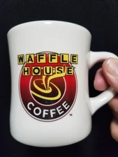 Vintage Waffle House Restaurant Ware Coffee Mug Cup by Tuxton Heavy