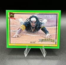 2026 Topps Series 1 - Oneil Cruz - #’d 66/99 Green Parallel - 1991 Variation