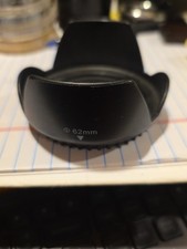 Universal Camera 62mm Thread Screw In Flower Petal Lens Hood