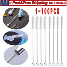 Nylon Straw Cleaner Cleaning Small Brush For Drinking Pipe Tube Baby Milk Bottle