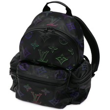 Louis Vuitton Comet Monogram Calfskin Leather Backpack M0050 Noir Borealis 99