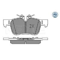 Bremsbelagsatz Scheibenbremse Hinten FüR Volvo V90 235 236 16 Bis 26 Meyle B420T