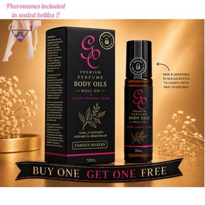 PHEROMONE PERFUME OILS for ATTRACTION BOGO FREE SEALED IN ORIGINAL CONTAINER