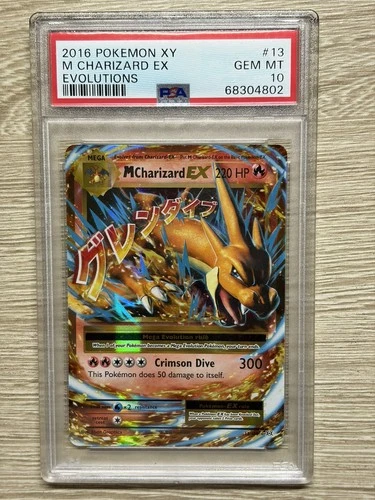 Pokemon M Charizard EX 13/108 XY Evolutions PSA 10 Gem Mint